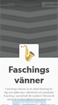 Mobile Screenshot of faschingsvanner.se